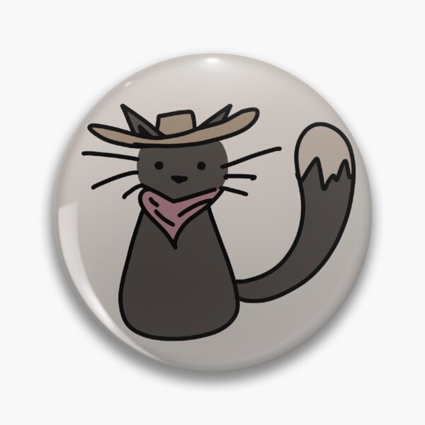 Item preview, Black Cowboy Cat designed and sold by itz-hazza.