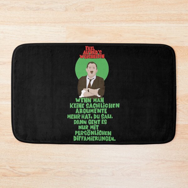 Item preview, Ekel Alfred Spruch aus Ein Herz und eine Seele – Keine Argumente designed and sold by Boogosh.