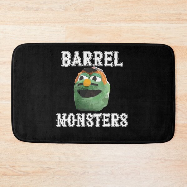 Item preview, barrel monsters designed and sold by Wear the Art.