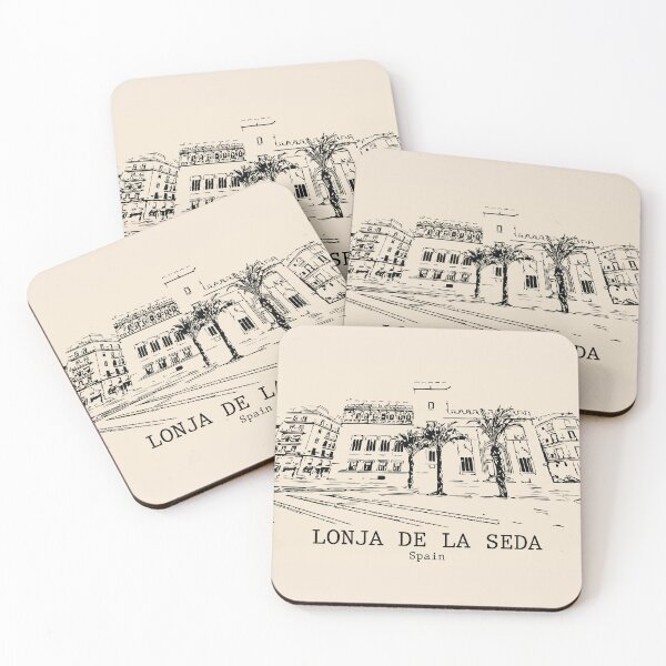 Item preview, Lonja de la Seda - Spain designed and sold by Lakeric Cityscapes.