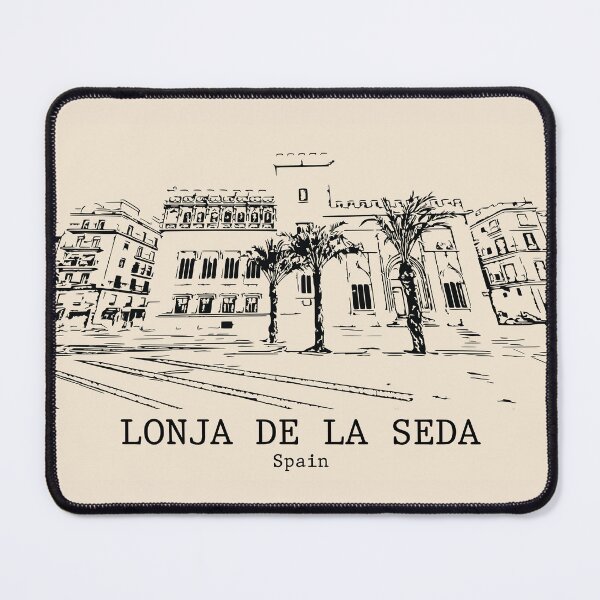 Item preview, Lonja de la Seda - Spain designed and sold by Lakeric Cityscapes.