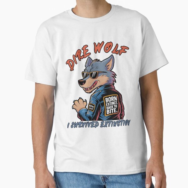 Item preview, Dire Wolf I Survived Extinction designed and sold by lino4king.