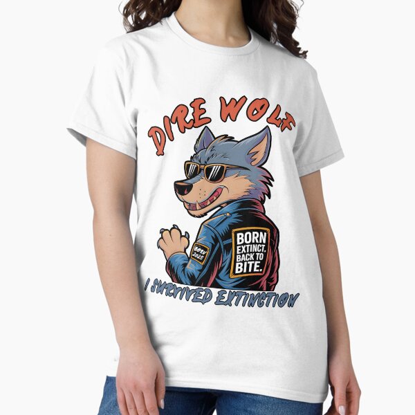 Item preview, Dire Wolf I Survived Extinction designed and sold by lino4king.