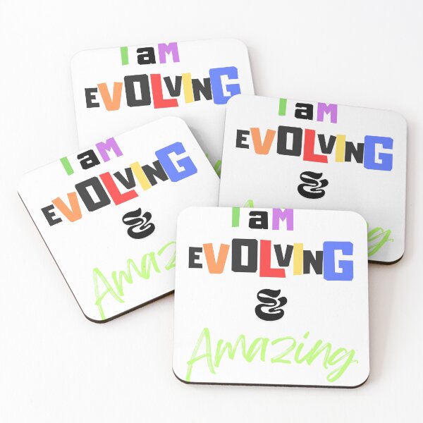Item preview, I Am Evolving & Amazing | Motivational Quote Tee | Self-Growth Shirt | Inspirational Unisex Top | Personal Development Gift | Bold Statement T-Shirt designed and sold by Weird5-TheStore.