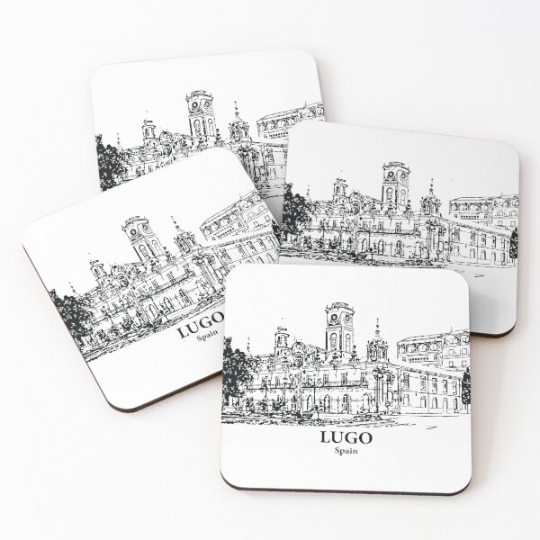 Item preview, Lugo - Spain designed and sold by Lakeric Cityscapes.