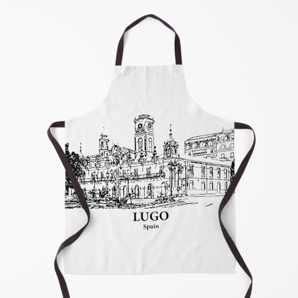 Item preview, Lugo - Spain designed and sold by Lakeric Cityscapes.