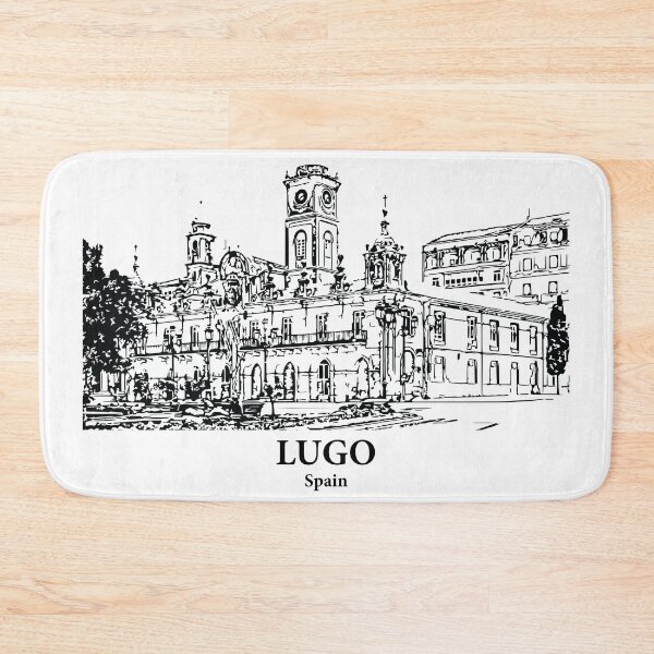 Item preview, Lugo - Spain designed and sold by Lakeric Cityscapes.