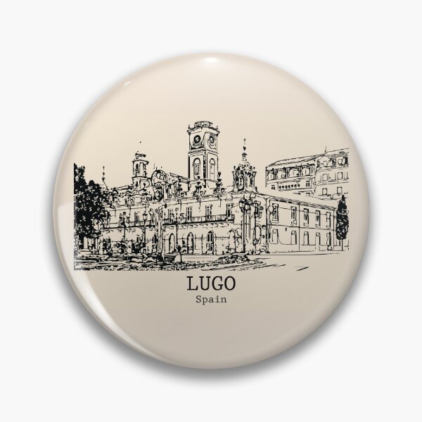 Item preview, Lugo - Spain designed and sold by Lakeric Cityscapes.