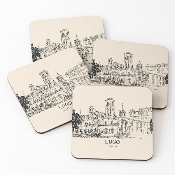 Item preview, Lugo - Spain designed and sold by Lakeric Cityscapes.