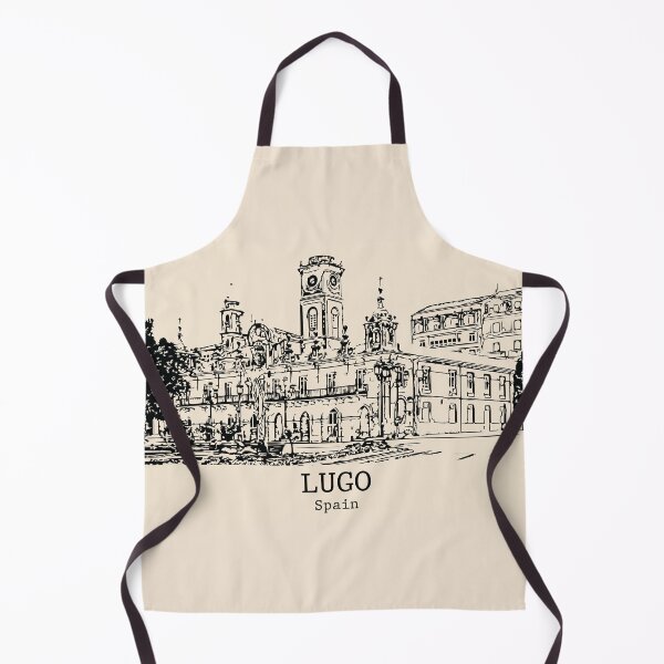 Item preview, Lugo - Spain designed and sold by Lakeric Cityscapes.
