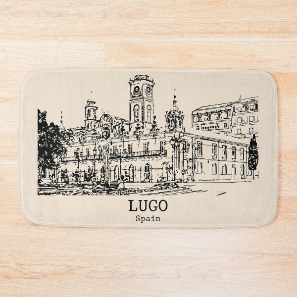 Item preview, Lugo - Spain designed and sold by Lakeric Cityscapes.