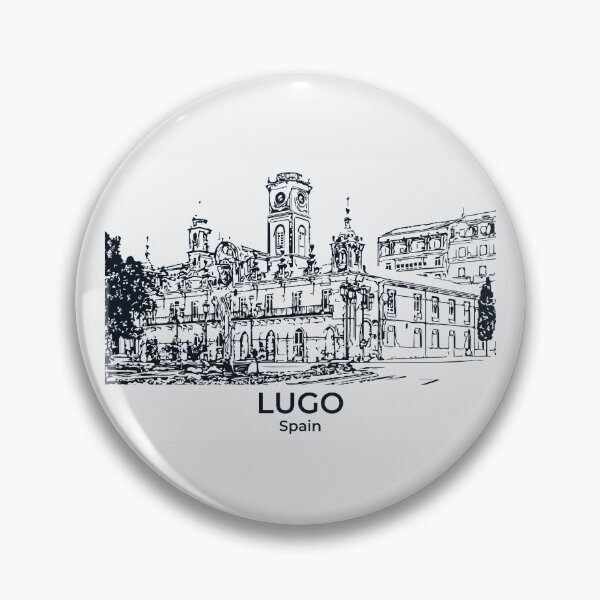 Item preview, Lugo - Spain designed and sold by Lakeric Cityscapes.