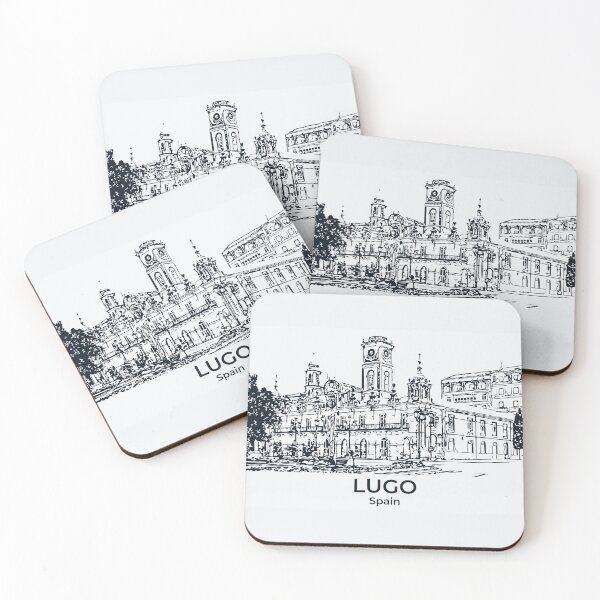 Item preview, Lugo - Spain designed and sold by Lakeric Cityscapes.