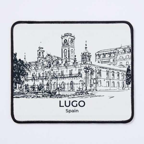 Item preview, Lugo - Spain designed and sold by Lakeric Cityscapes.