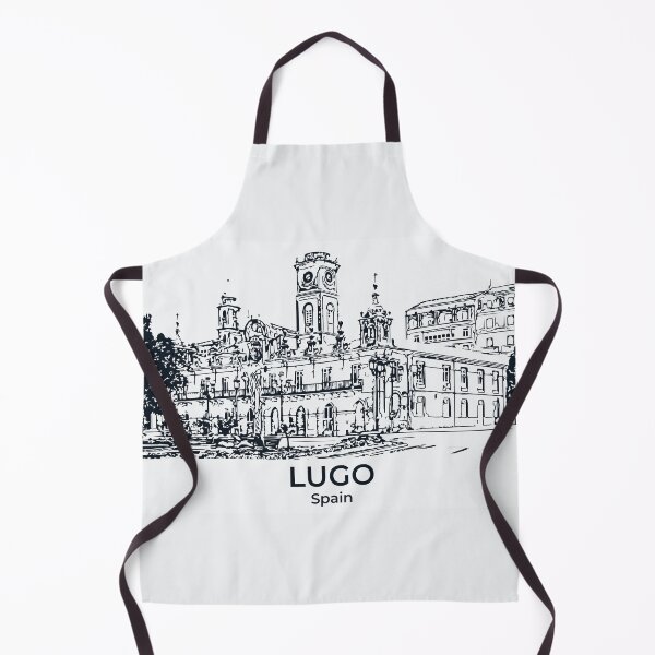 Item preview, Lugo - Spain designed and sold by Lakeric Cityscapes.