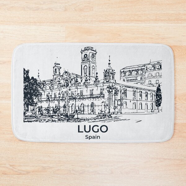 Item preview, Lugo - Spain designed and sold by Lakeric Cityscapes.