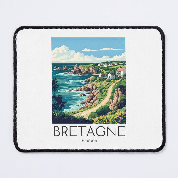 Item preview, A Vintage Illustration of Bretagne - France designed and sold by GoodOldVintage.