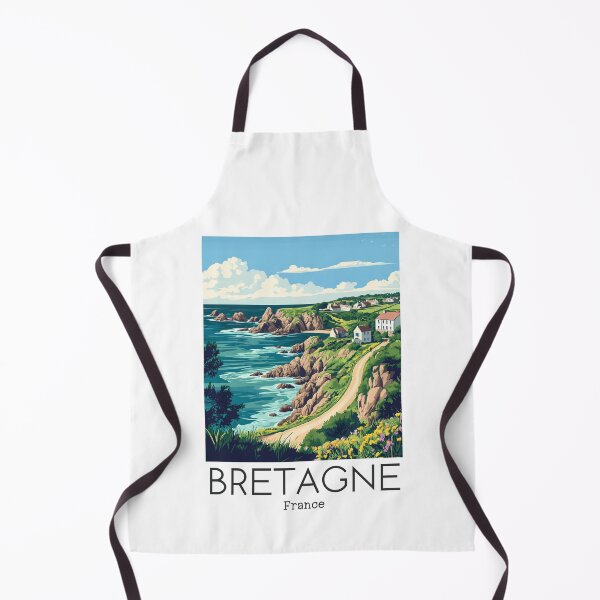 Item preview, A Vintage Illustration of Bretagne - France designed and sold by GoodOldVintage.