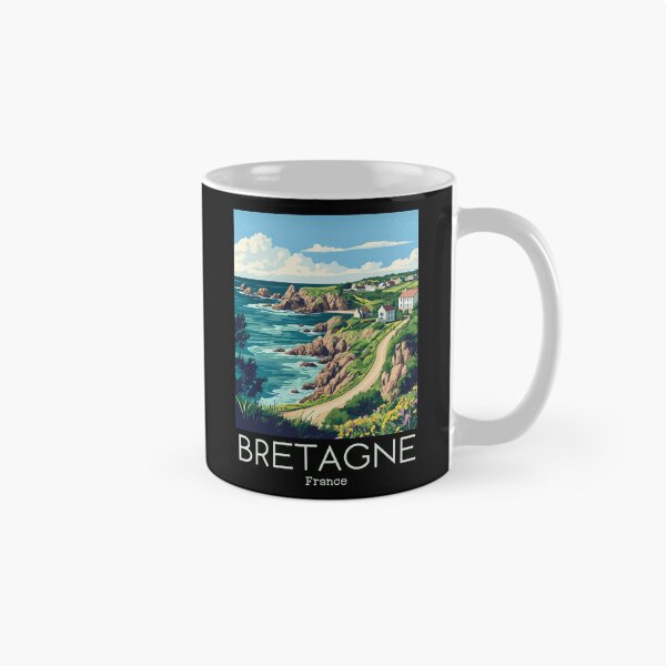 Artikelvorschau, Eine Vintage-Illustration der Bretagne - Frankreich entworfen und verkauft von GoodOldVintage.