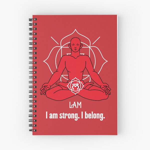 Item preview, Root Chakra (Muladhara) – LAM – I Am Strong. I Belong. designed and sold by PranaLume.
