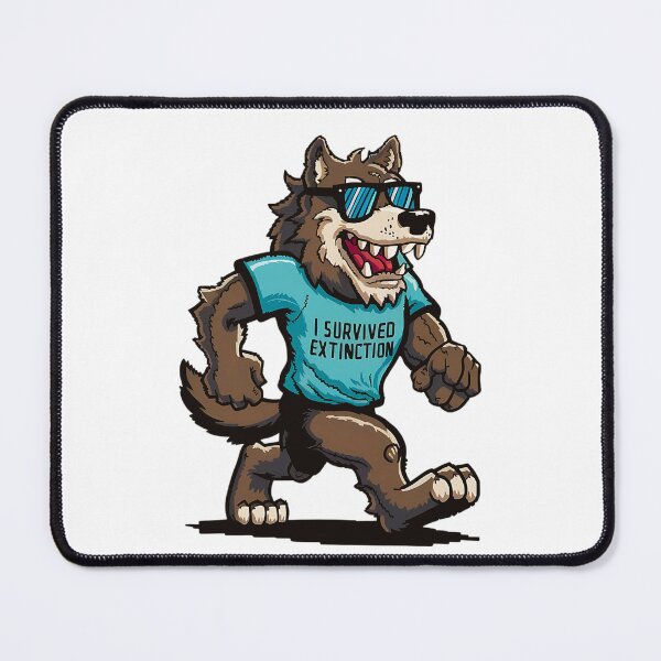 Item preview, Dire Wolf I Survived Extinction designed and sold by lino4king.
