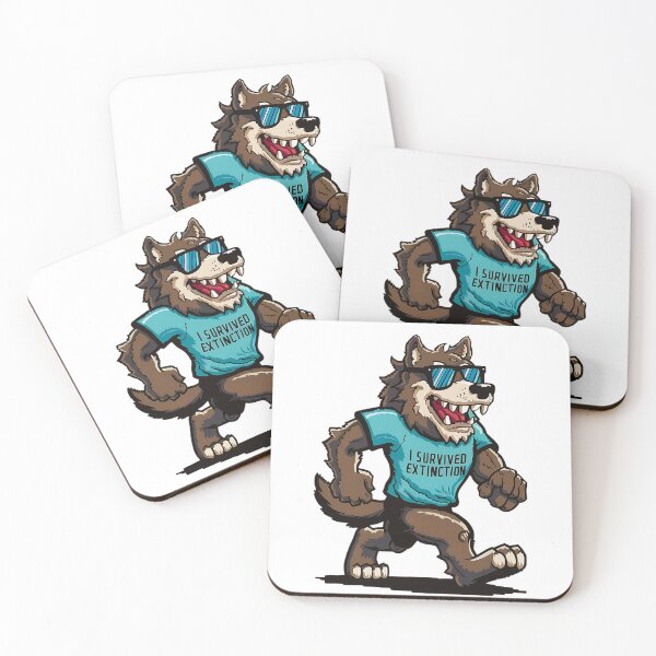 Item preview, Dire Wolf I Survived Extinction designed and sold by lino4king.