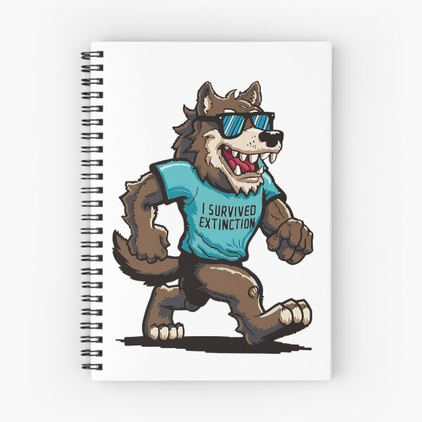 Item preview, Dire Wolf I Survived Extinction designed and sold by lino4king.