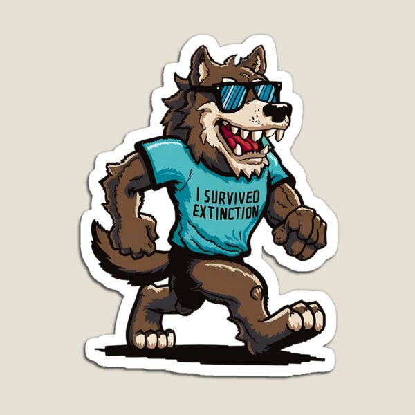 Item preview, Dire Wolf I Survived Extinction designed and sold by lino4king.