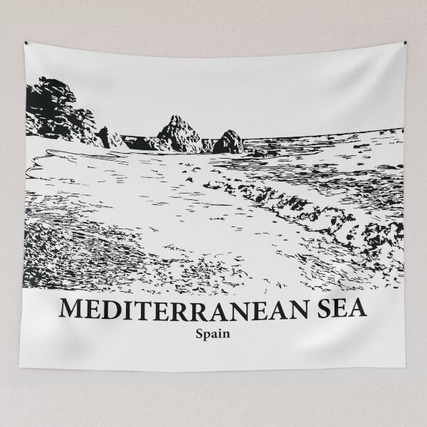 Item preview, Mediterranean Sea - Spain designed and sold by Lakeric.