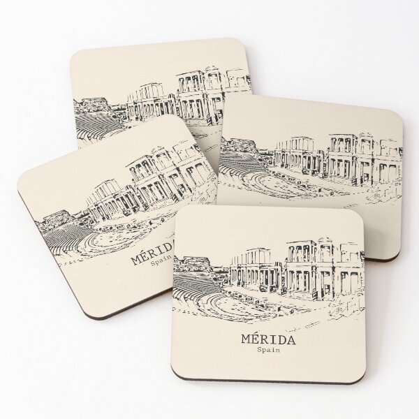 Item preview, Mérida - Spain designed and sold by Lakeric Cityscapes.