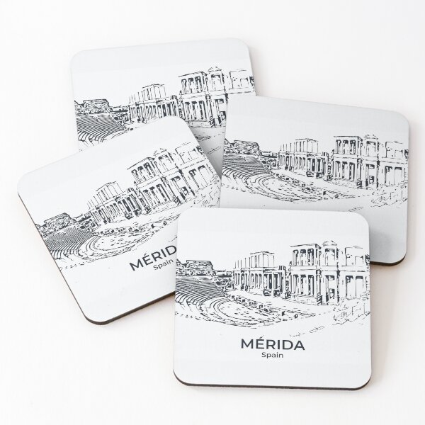 Item preview, Mérida - Spain designed and sold by Lakeric Cityscapes.