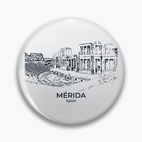 Item preview, Mérida - Spain designed and sold by Lakeric Cityscapes.