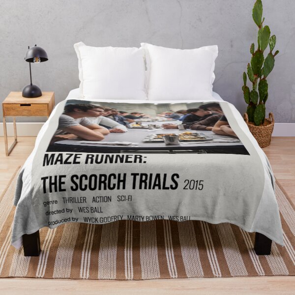 Item preview, maze runner: the scorch trials movie poster 01 designed and sold by jennamcmahon.