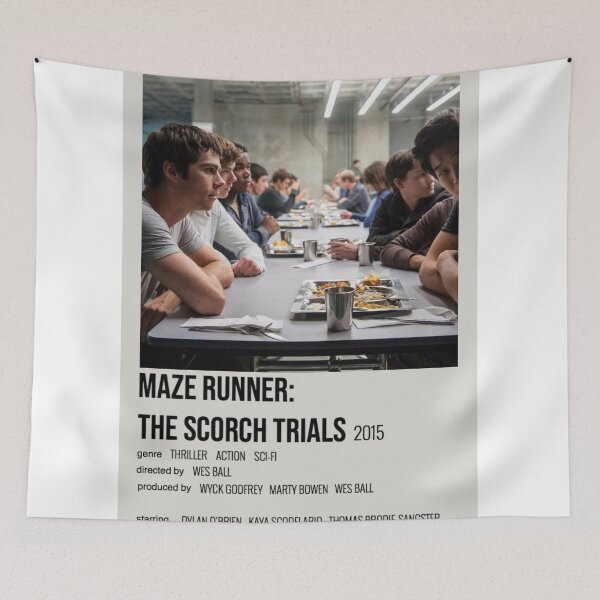 Item preview, maze runner: the scorch trials movie poster 01 designed and sold by jennamcmahon.