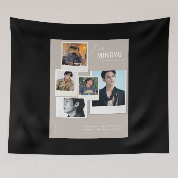 Item preview, SEVENTEEN MINGYU COLLAGE ART designed and sold by cutiecatto17.