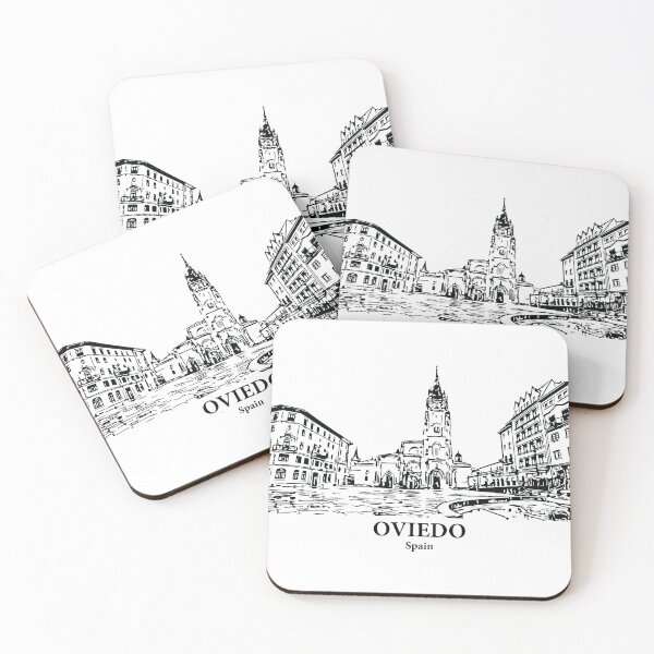 Item preview, Oviedo - Spain designed and sold by Lakeric Cityscapes.