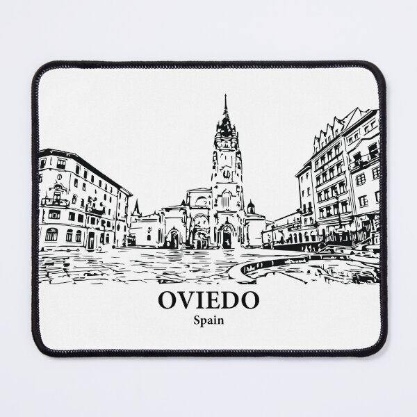 Item preview, Oviedo - Spain designed and sold by Lakeric Cityscapes.