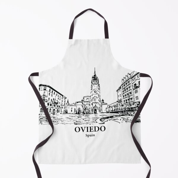 Item preview, Oviedo - Spain designed and sold by Lakeric Cityscapes.