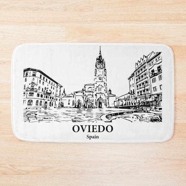 Item preview, Oviedo - Spain designed and sold by Lakeric Cityscapes.