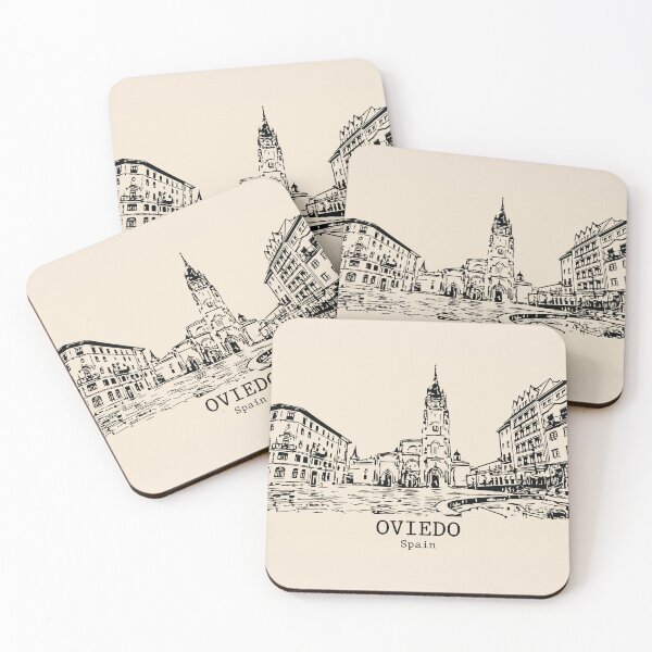 Item preview, Oviedo - Spain designed and sold by Lakeric Cityscapes.