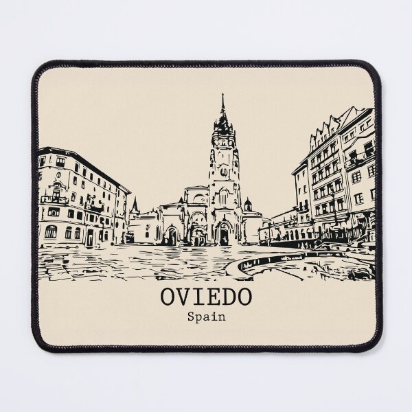 Item preview, Oviedo - Spain designed and sold by Lakeric Cityscapes.