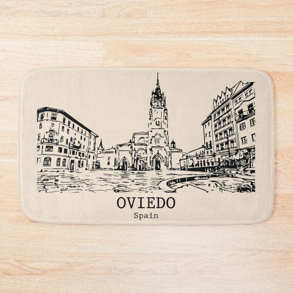 Item preview, Oviedo - Spain designed and sold by Lakeric Cityscapes.