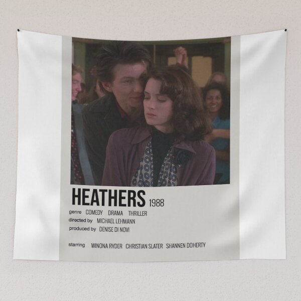 Item preview, heathers movie poster 01 designed and sold by jennamcmahon.