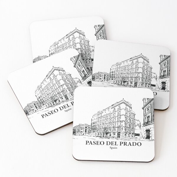 Item preview, Paseo del Prado - Spain designed and sold by Lakeric Cityscapes.