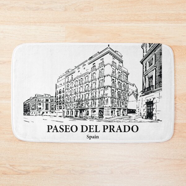 Item preview, Paseo del Prado - Spain designed and sold by Lakeric Cityscapes.