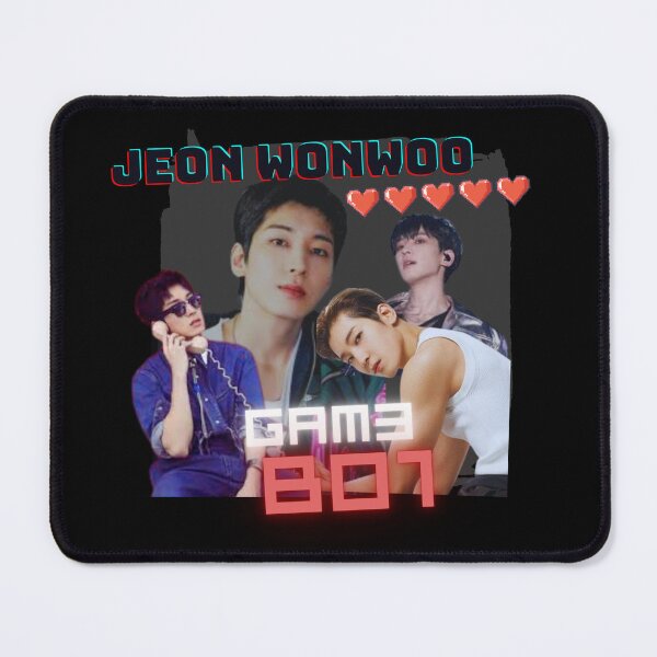 Item preview, SEVENTEEN WONWOO GAMEBOI INSPIRED ART designed and sold by cutiecatto17.