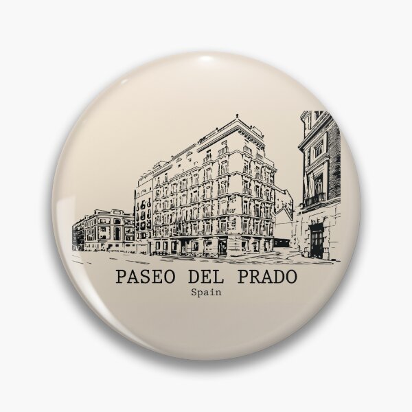 Item preview, Paseo del Prado - Spain designed and sold by Lakeric Cityscapes.