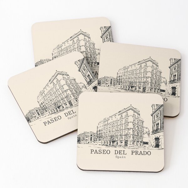 Item preview, Paseo del Prado - Spain designed and sold by Lakeric Cityscapes.