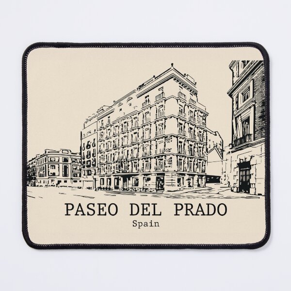 Item preview, Paseo del Prado - España designed and sold by Lakeric Cityscapes.
