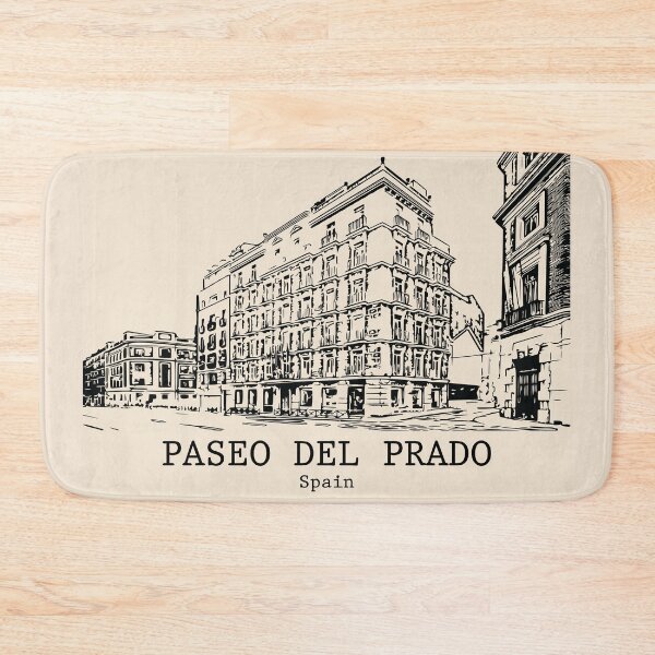 Item preview, Paseo del Prado - Spain designed and sold by Lakeric Cityscapes.